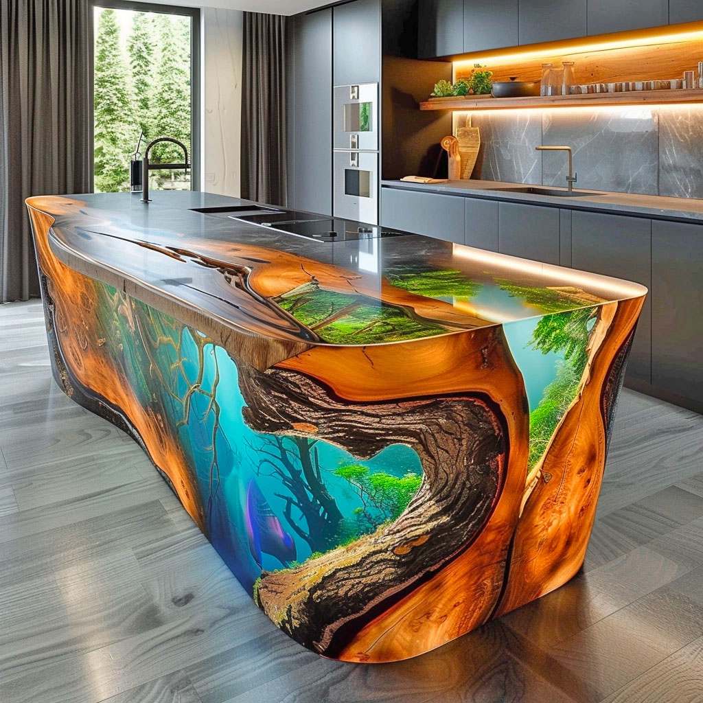 Inspirational Epoxy and Wood Designs