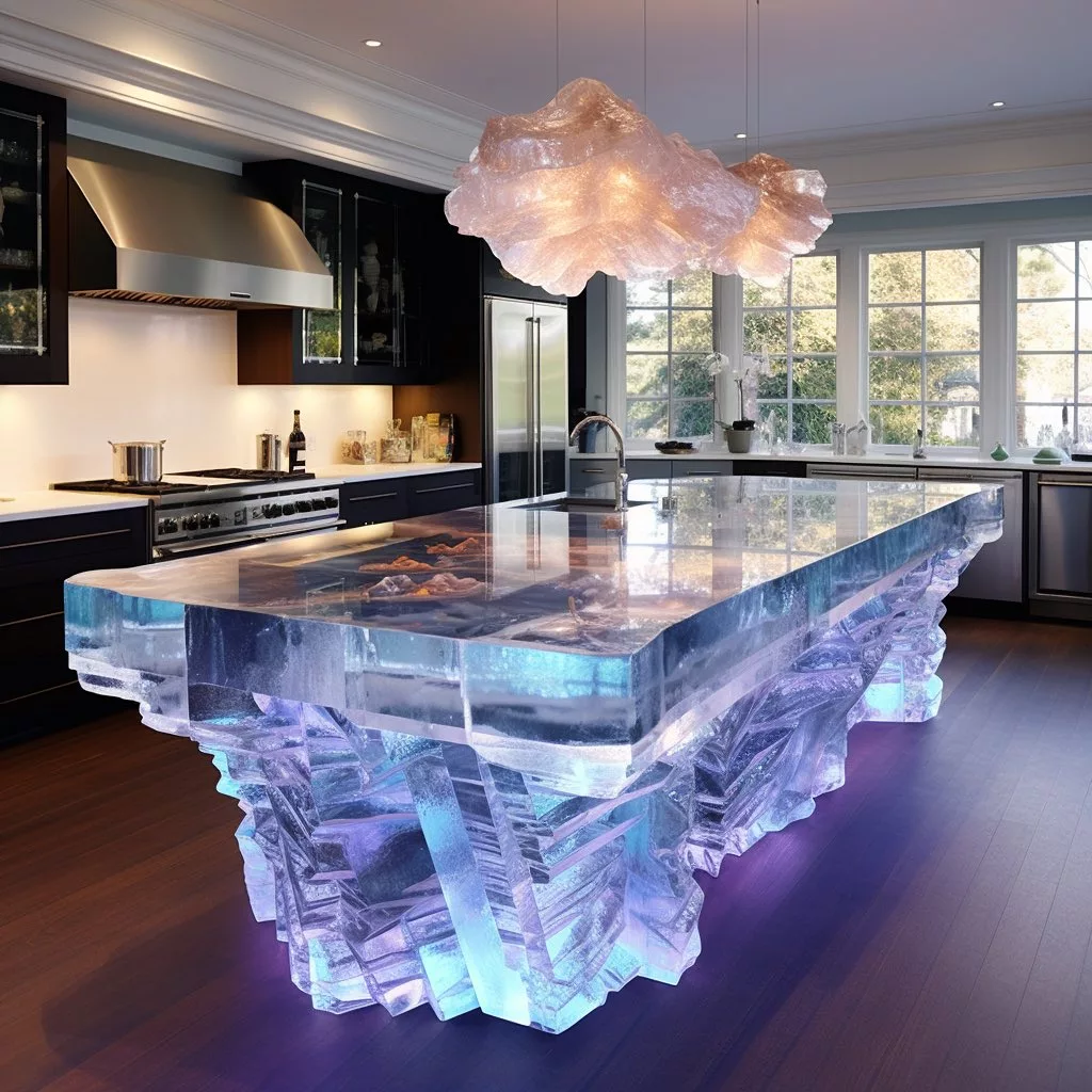 Incorporating Geode Crystals in Kitchen Design