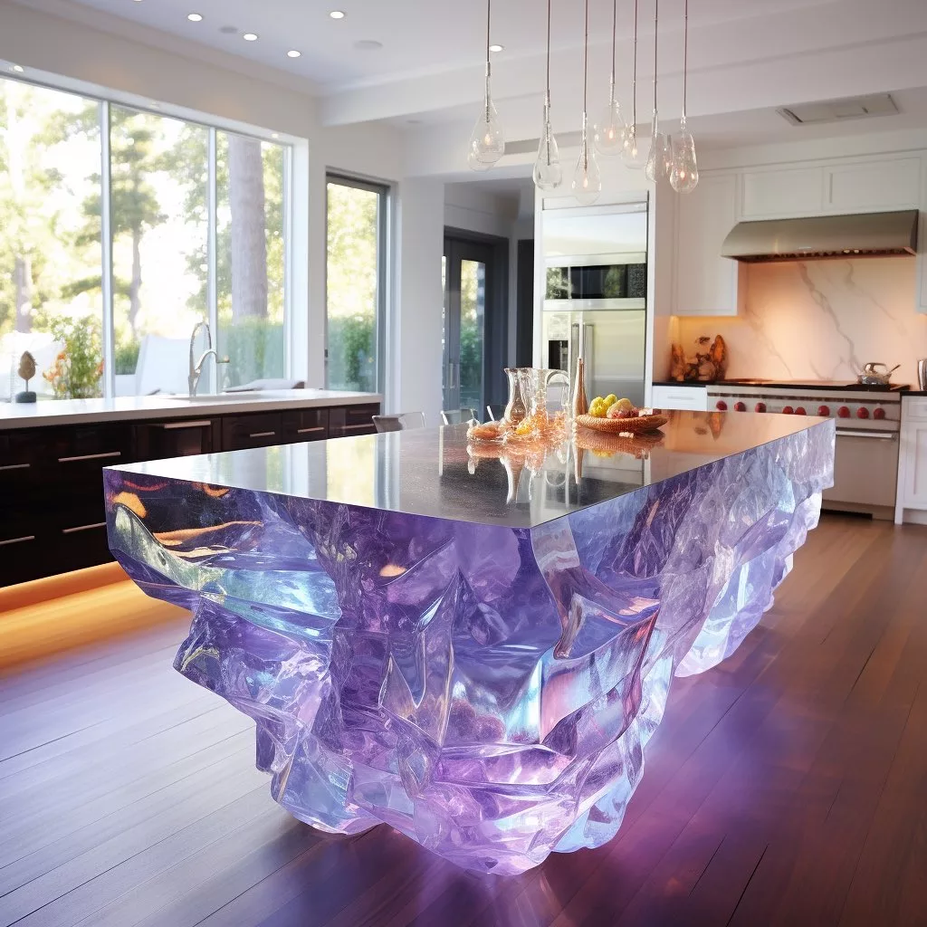 Elevating Kitchen Lighting with Crystal Features