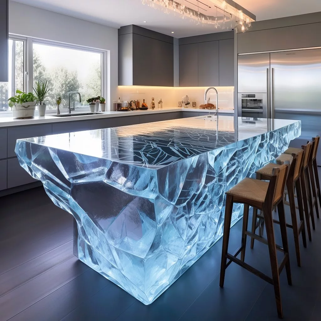 Highlighting Crystal-Inspired Kitchen Aesthetics