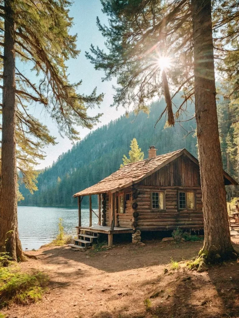 Benefits and Drawbacks of Building a Log Cabin in the Forest