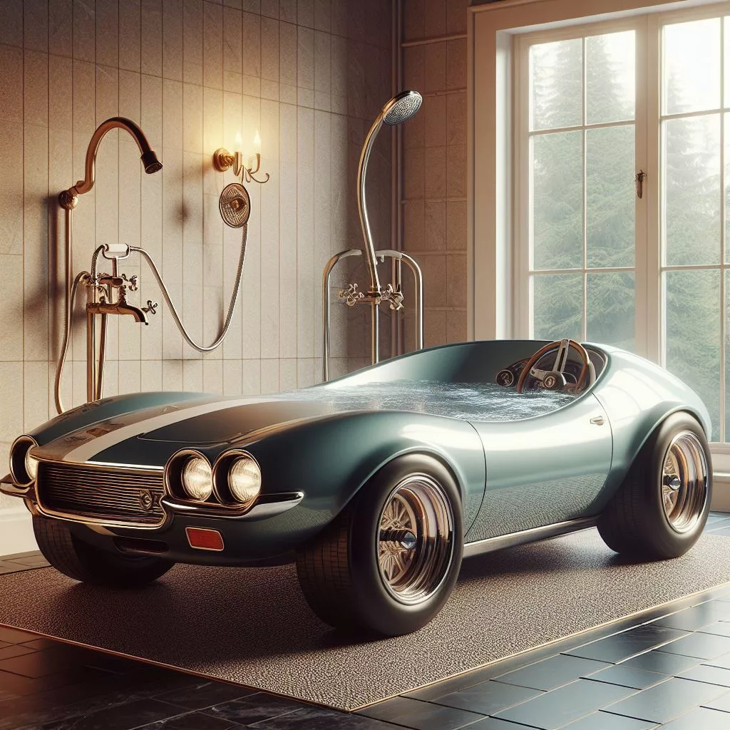 Aesthetic Revolution: The Bathtub Inspired by Racing