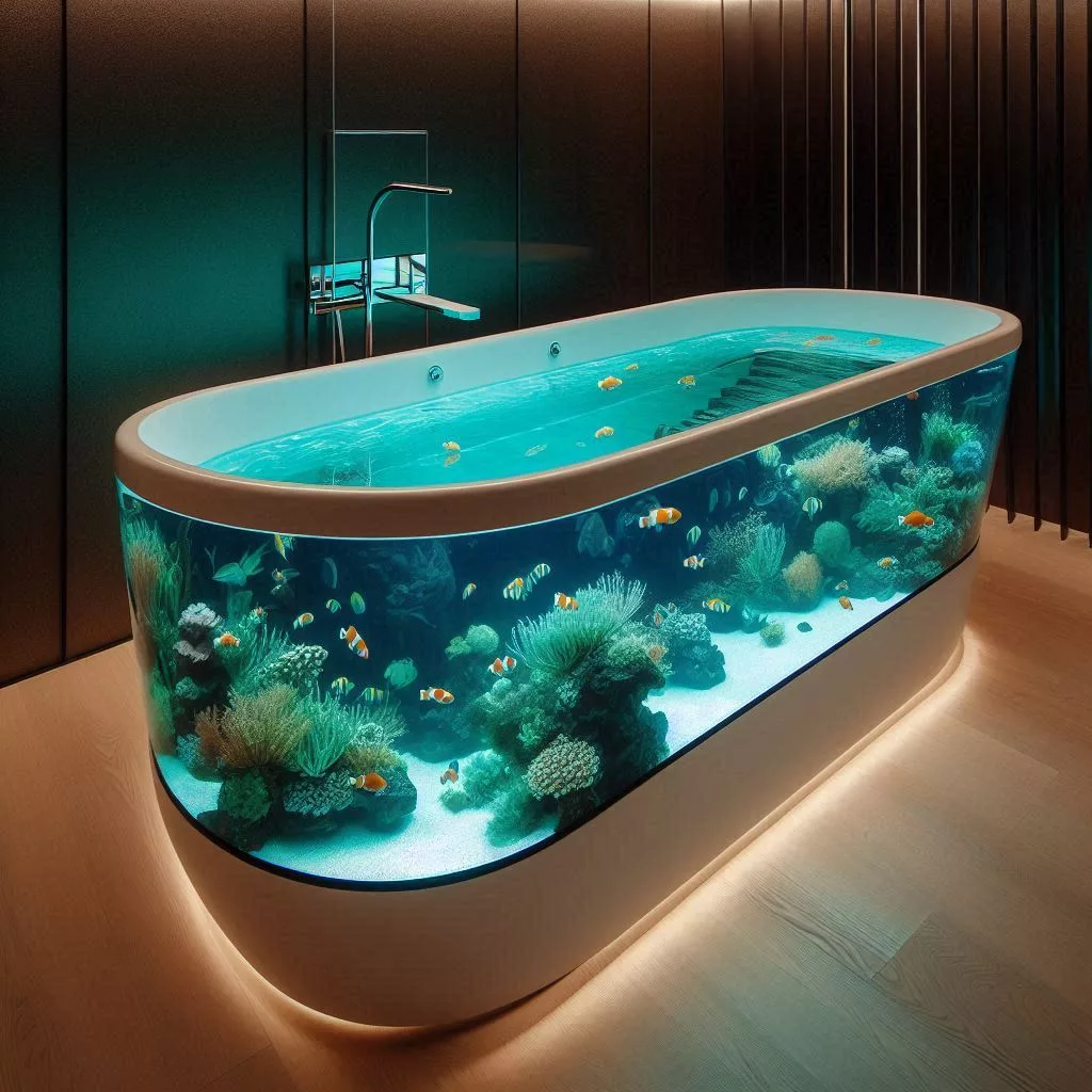 Submerge Yourself in Luxury: The Aquatic Allure of Aquarium Bathtubs