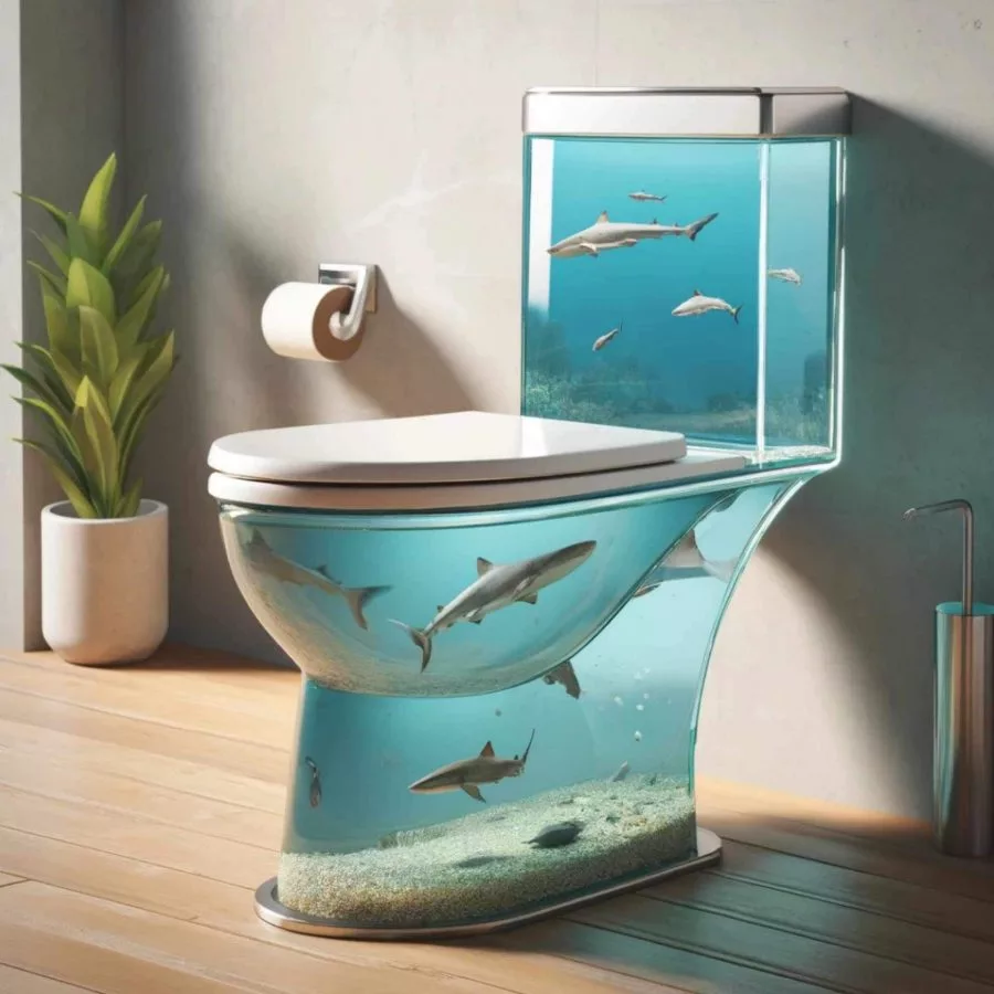 The Evolution of Toilets: From Porcelain to Aquarium Paradise 