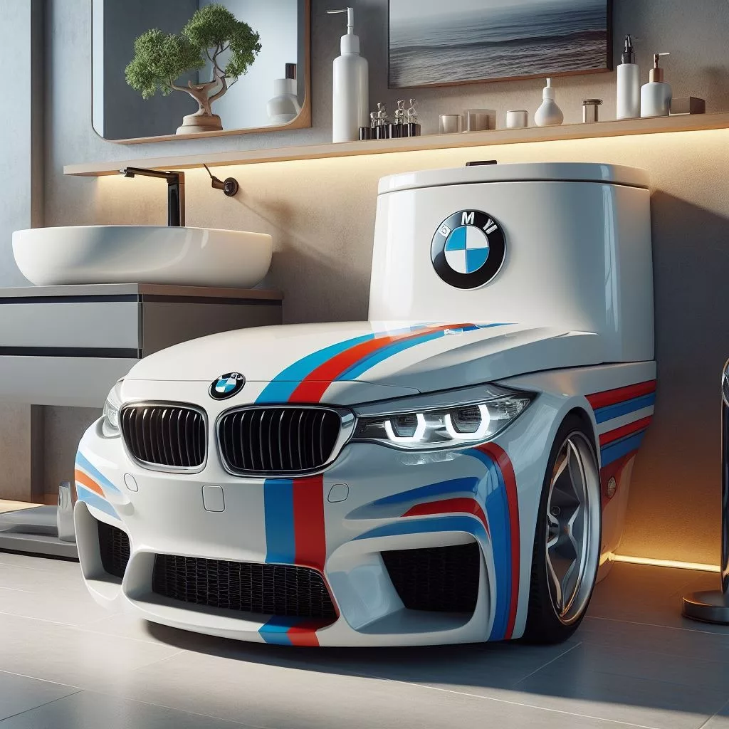 Unveiling the Luxury of the BMW-Inspired Toilet: Style Meets Comfort