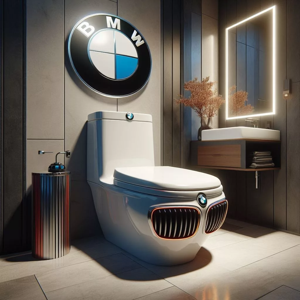 Ergonomic Excellence: The BMW-Inspired Toilet Prioritizes Comfort