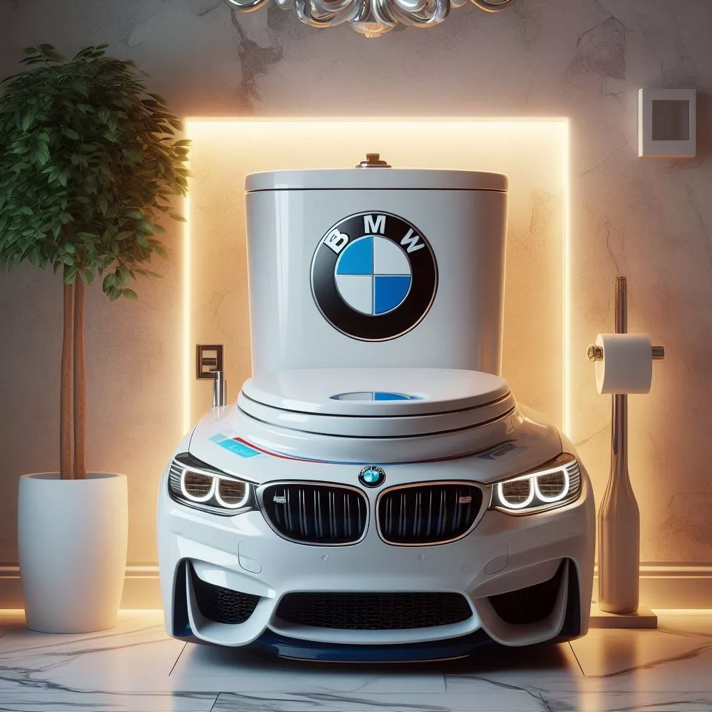 Innovation Meets Sanitation: The Cutting-Edge Design of the BMW-Inspired Toilet