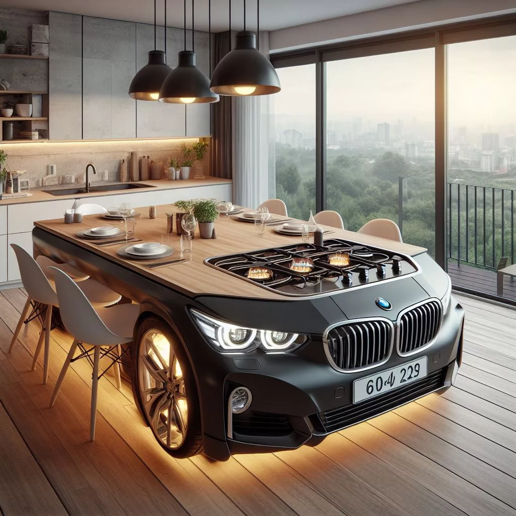 8. Modern Masterpieces: Unveiling the Design Secrets of BMW-Shaped Tables