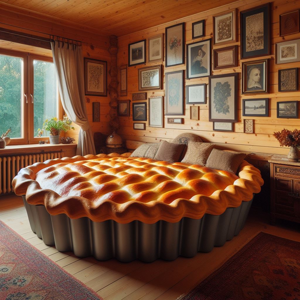 Pie-Shaped Bed Overview