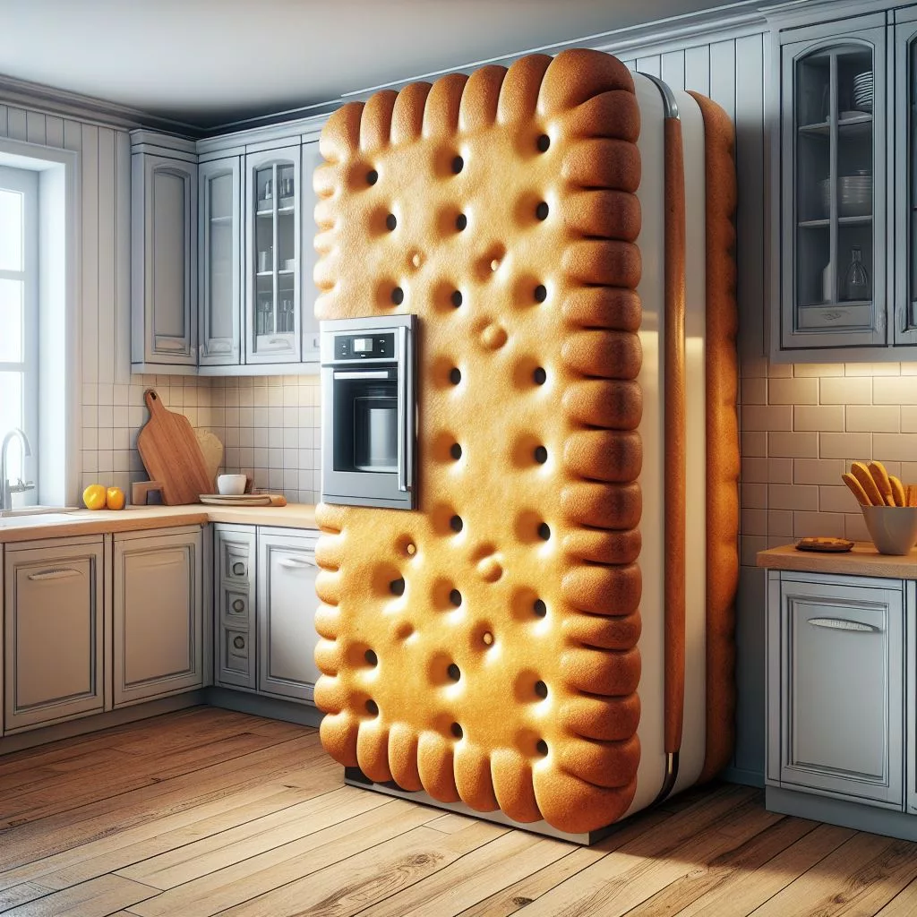 The Perks of Owning a Biscuit-Shaped Refrigerator