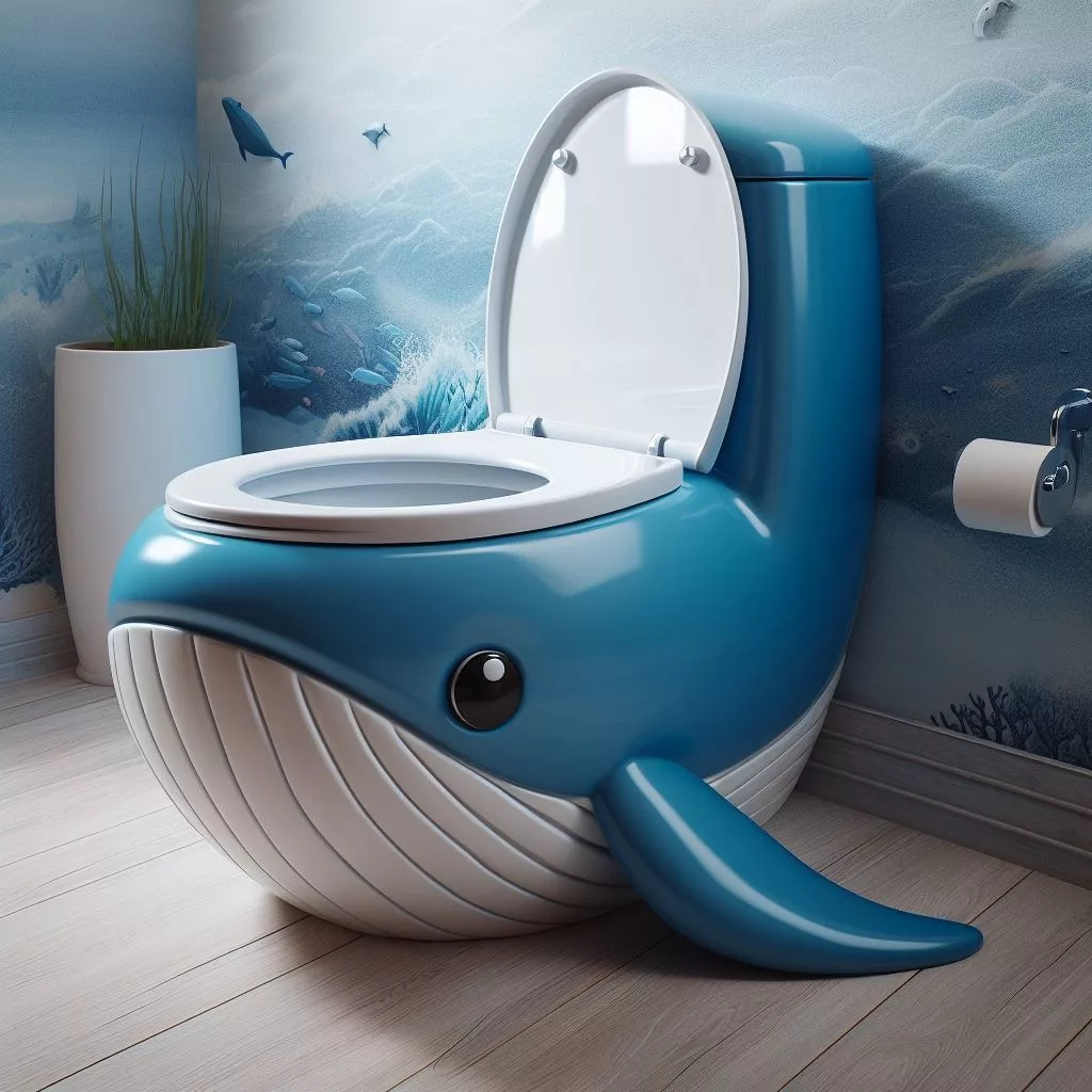 Make a Splash with Style: The Blue Whale Potty