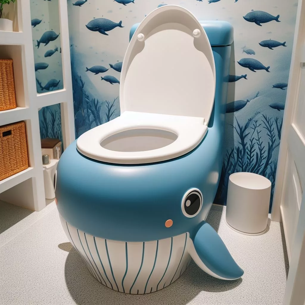 The Ultimate Whale-Themed Toilet