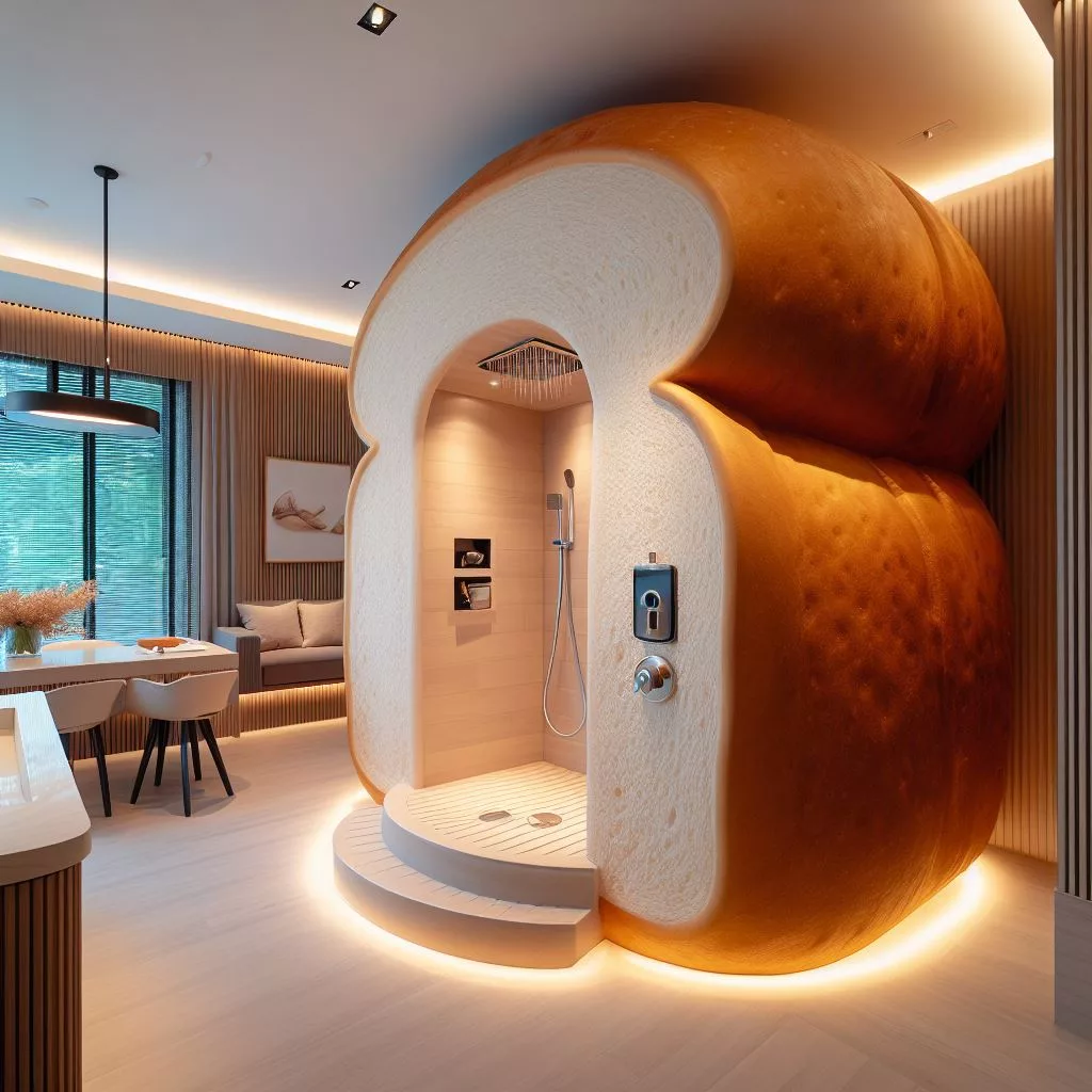 Bread Shaped Bathroom: A Unique and Whimsical Design Concept