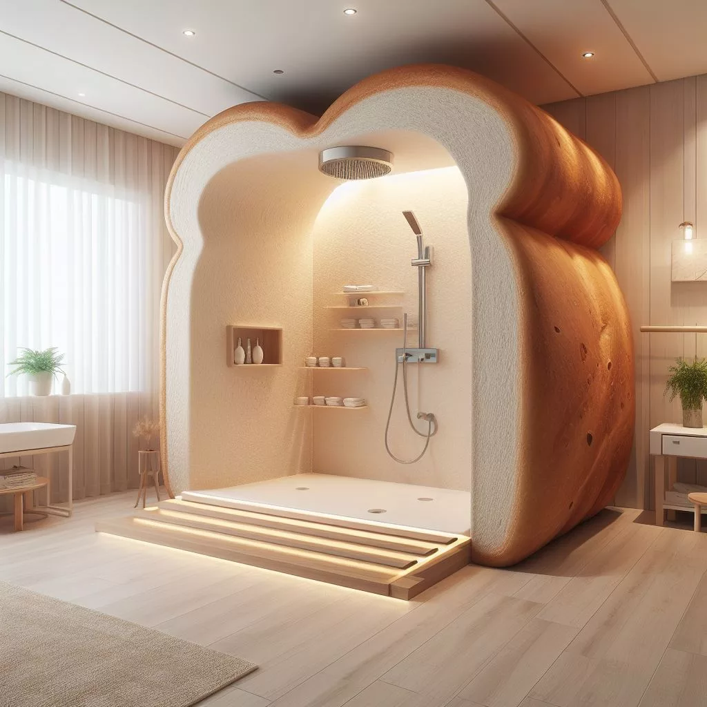 Loafing Around in Luxury: The Comfort and Convenience of Bread Shaped Bathtubs