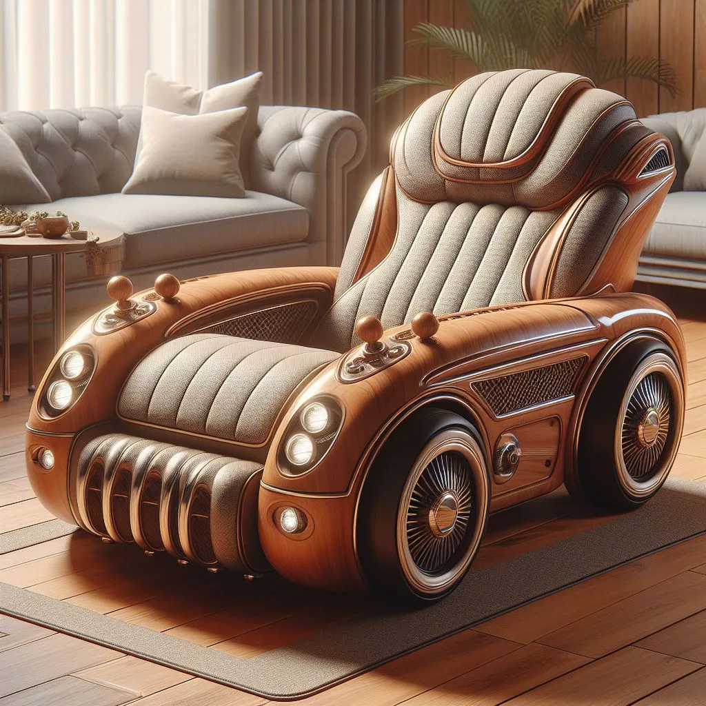 Revolutionizing Relaxation: Where Massage Chair Meets Classic Car