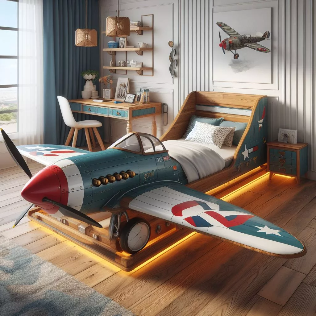 Airplane Beds as Educational Tools: Learning About Aviation and History