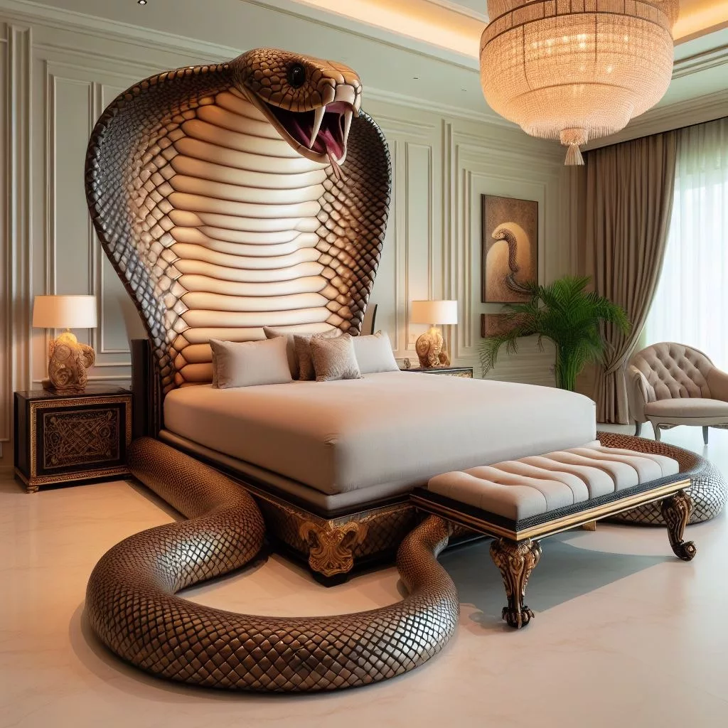 Cobra Inspired Bed Materials