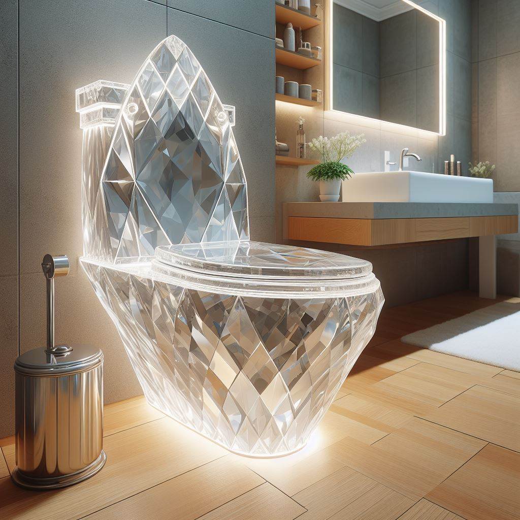 Unveiling the Intriguing Diamond-Shaped Toilet: A Design Revolution