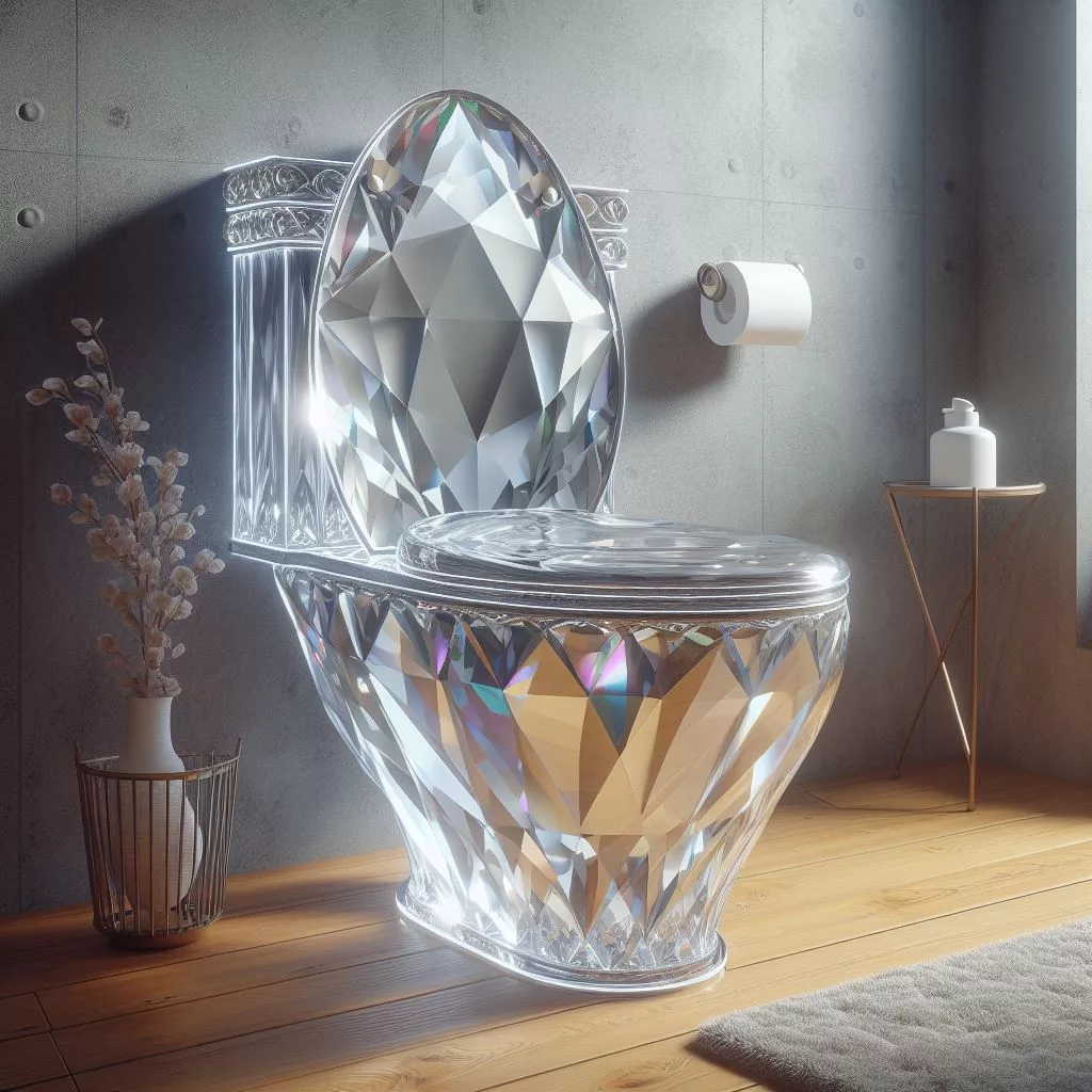 Innovation in the Bathroom: The Diamond-Shaped Toilet as a Space-Saving Solution