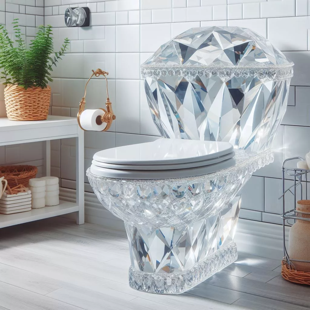 Sustainability Meets Style: The Diamond-Shaped Toilet's Eco-Friendly Design