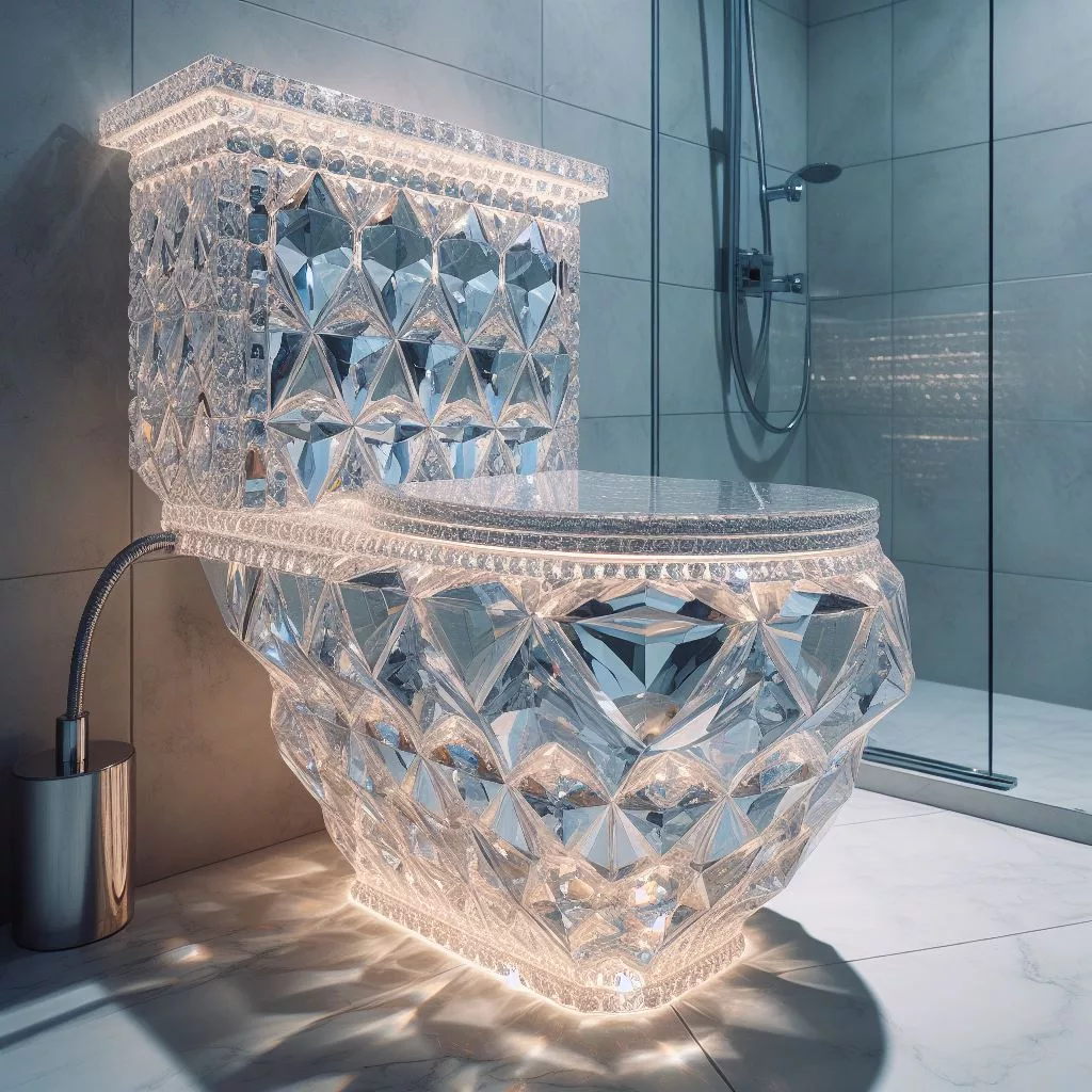 The Diamond-Shaped Toilet: A Trendsetter in Bathroom Design