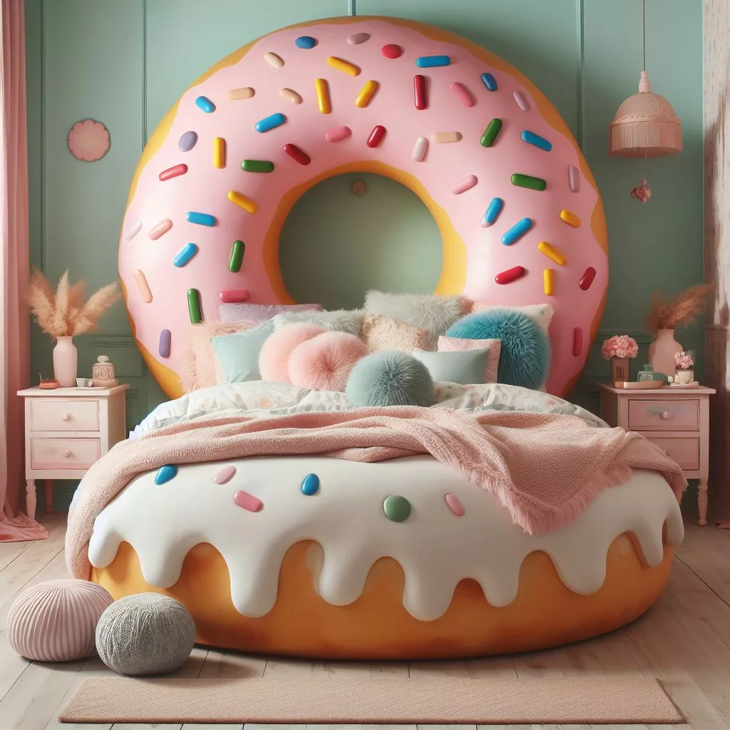 Glazed and Glorious: A Donut Bed to Brighten Your Mornings