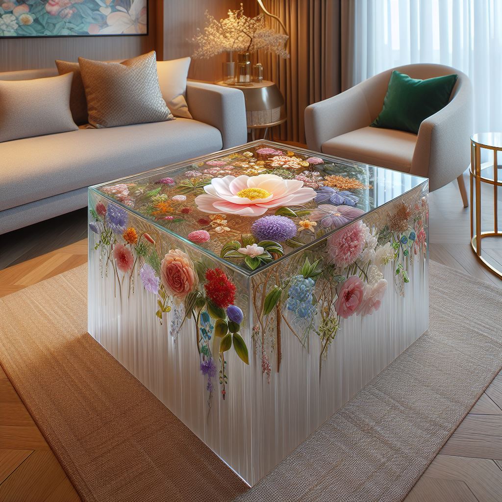 Epoxy and Elegance: Combining Nature and Modernity in Coffee Table Design