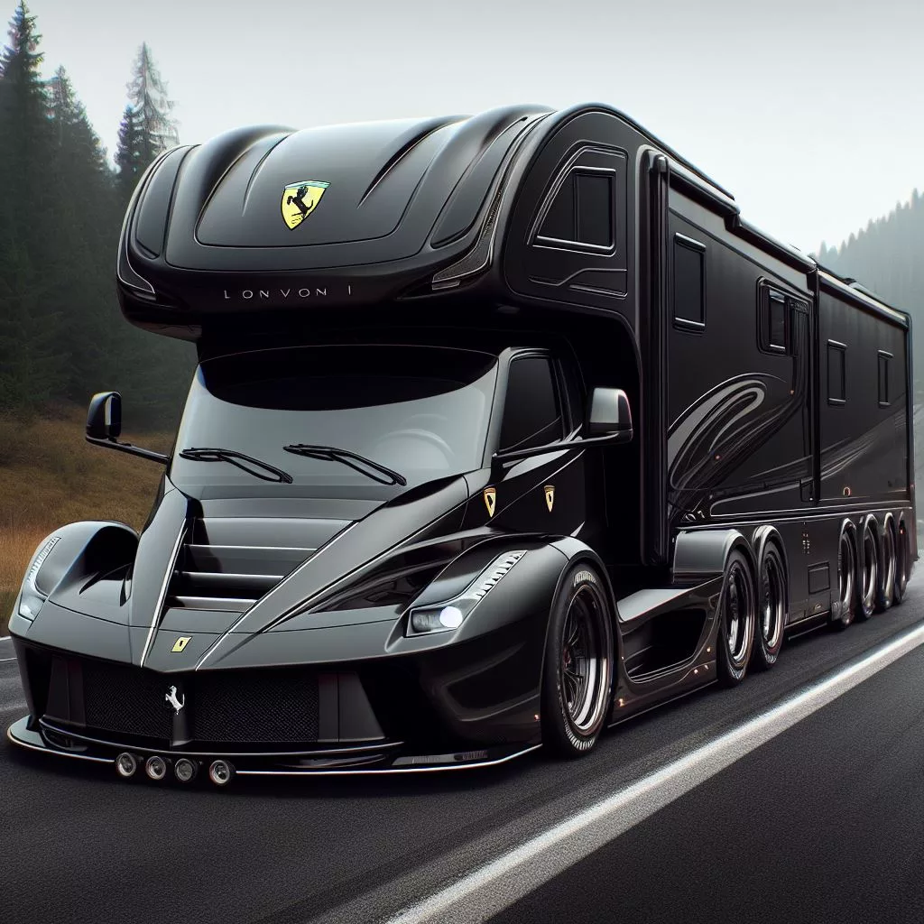 The Ultimate Road Trip Companion: Embarking on Adventures in the Ferrari-Inspired Motorhome