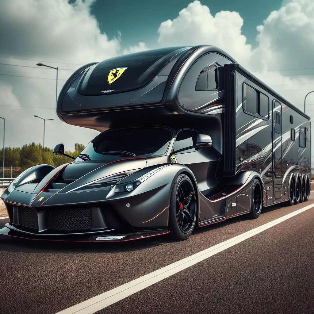 A Collector's Dream: The Exclusivity and Value of the Ferrari-Inspired Motorhome