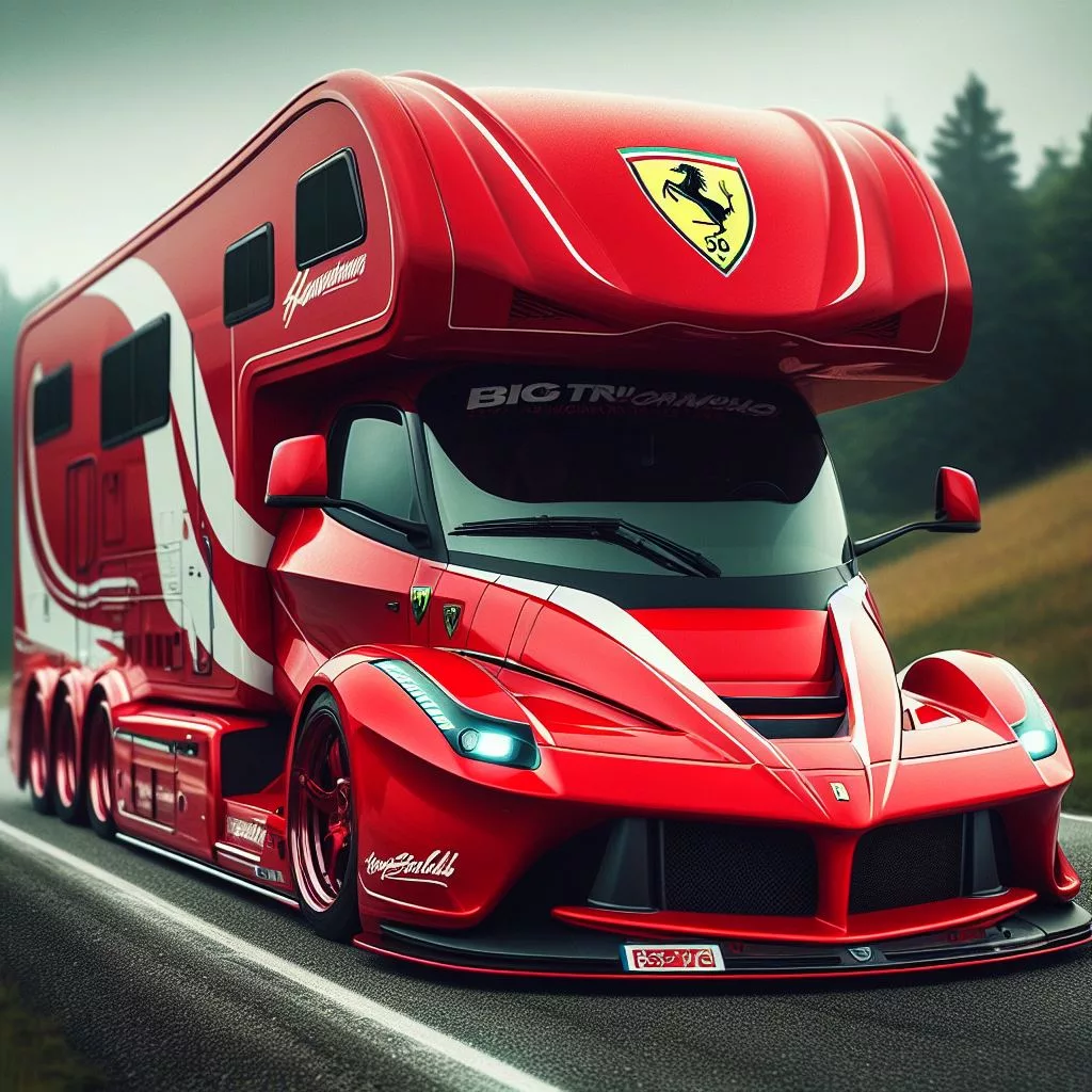 Performance Unparalleled: The Driving Dynamics of a Ferrari-Powered Motorhome