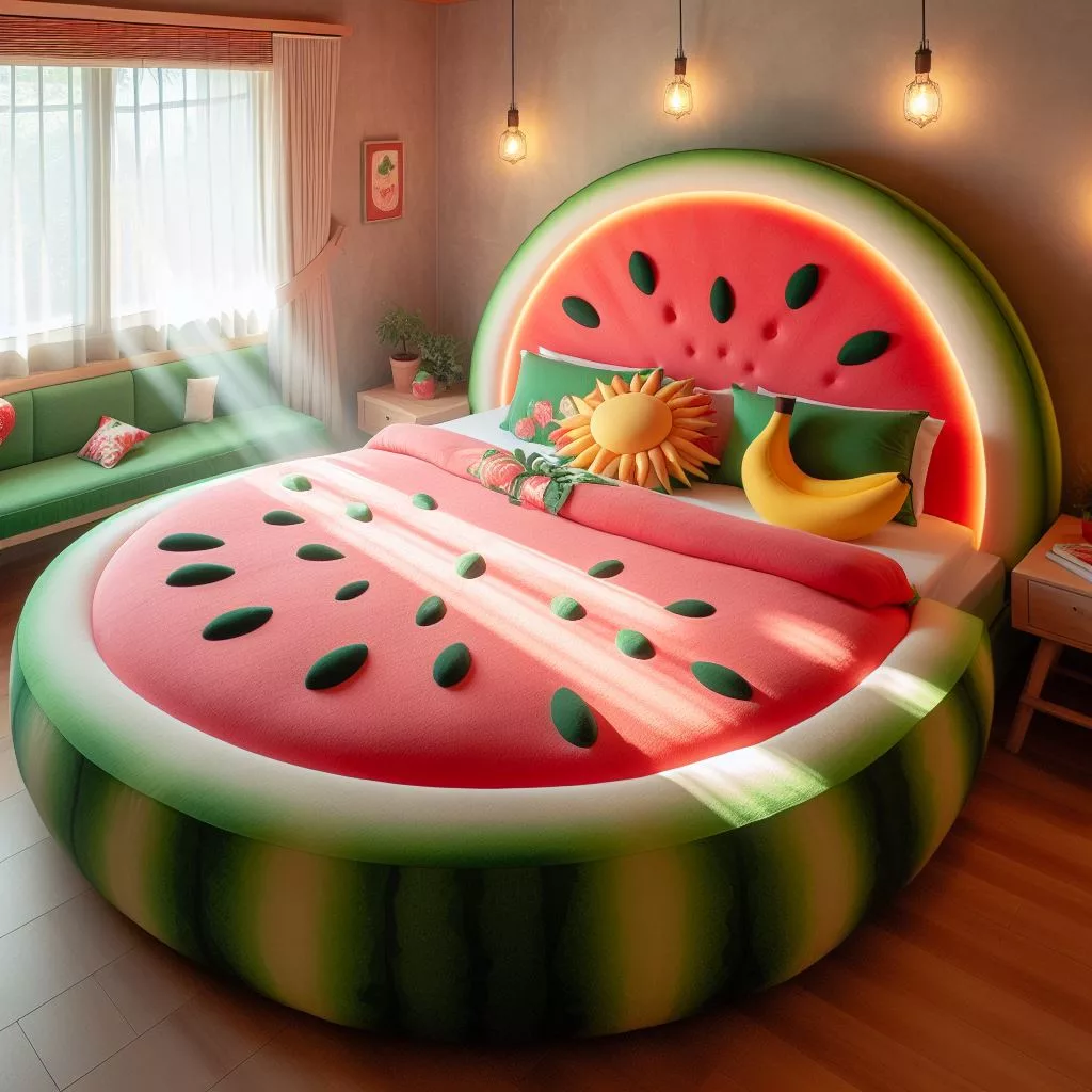 Watermelon Wonders: A Bed That's as Sweet as Summer