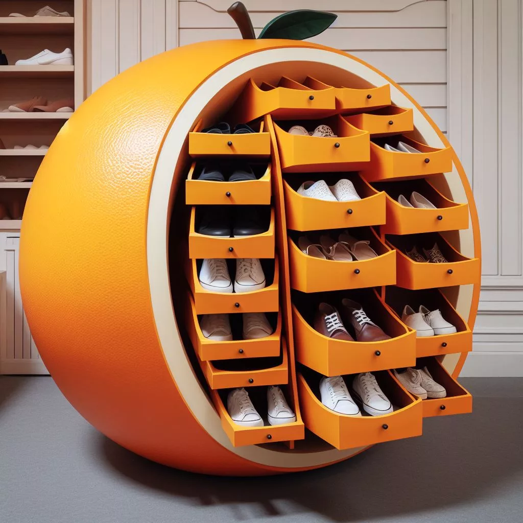 Fruit-Shaped Shoe Cabinet: Where Function Meets Fun