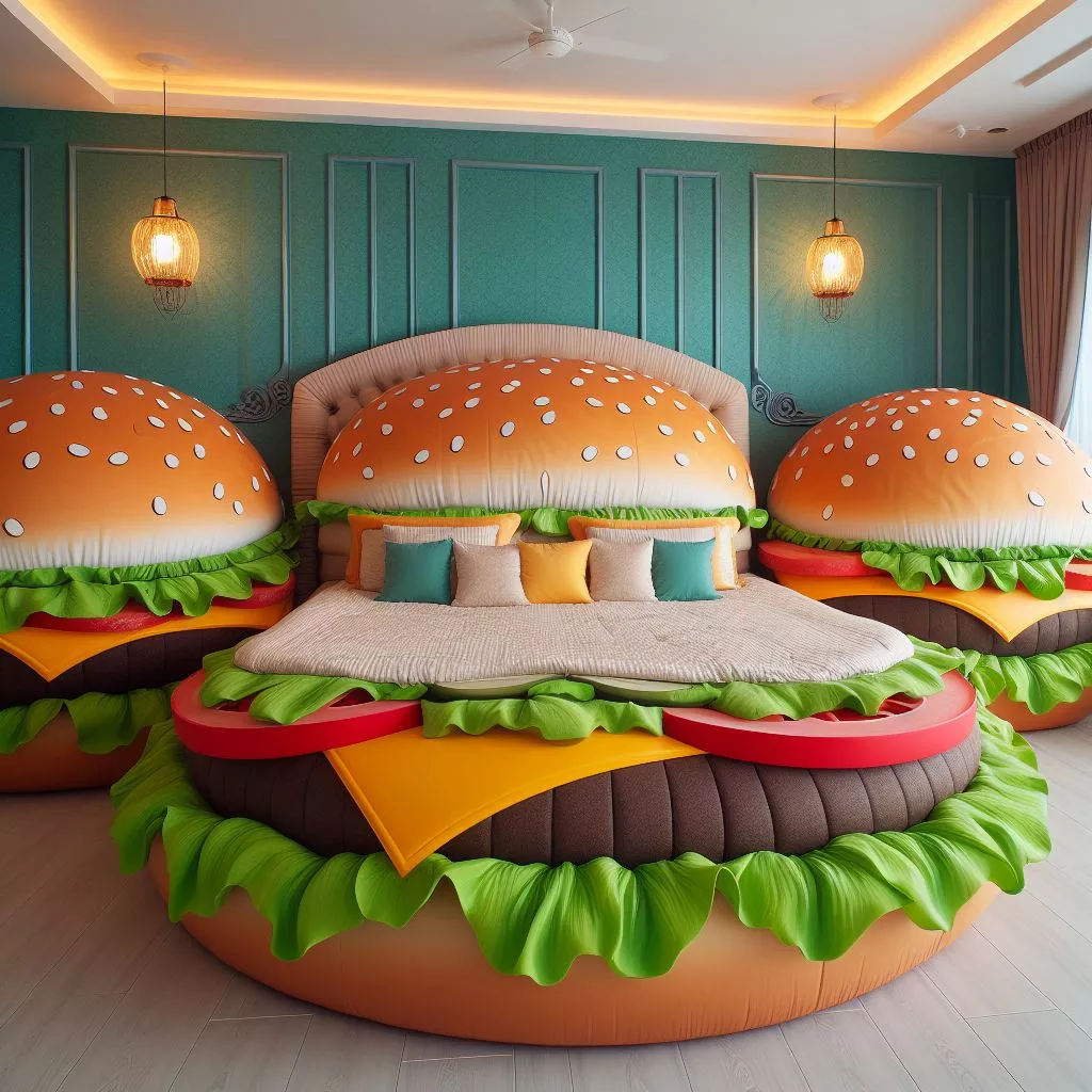 The Perfect Bed for Hamberger Lovers