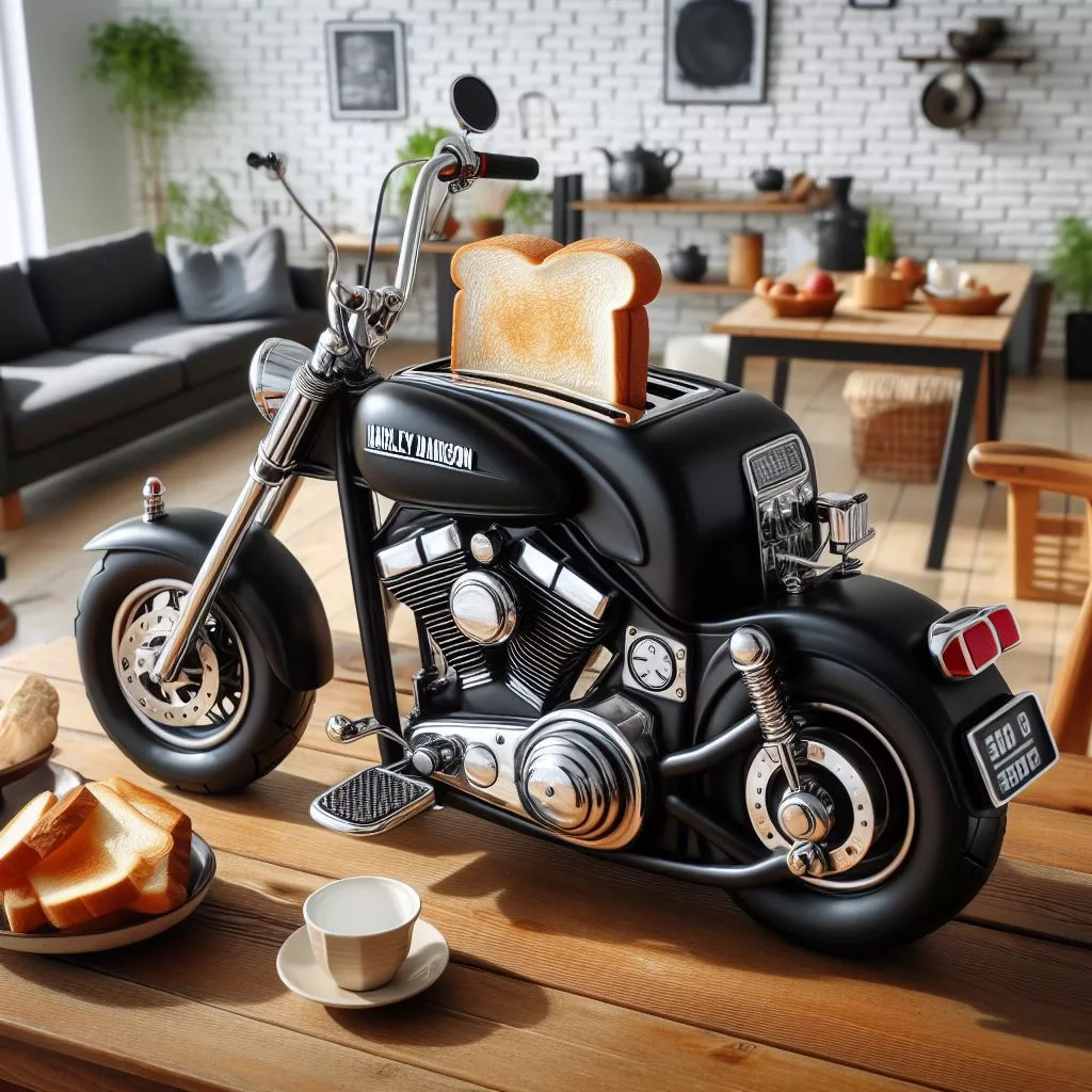 A Conversation Piece for Your Kitchen: The Harley-Davidson Shaped Appliance