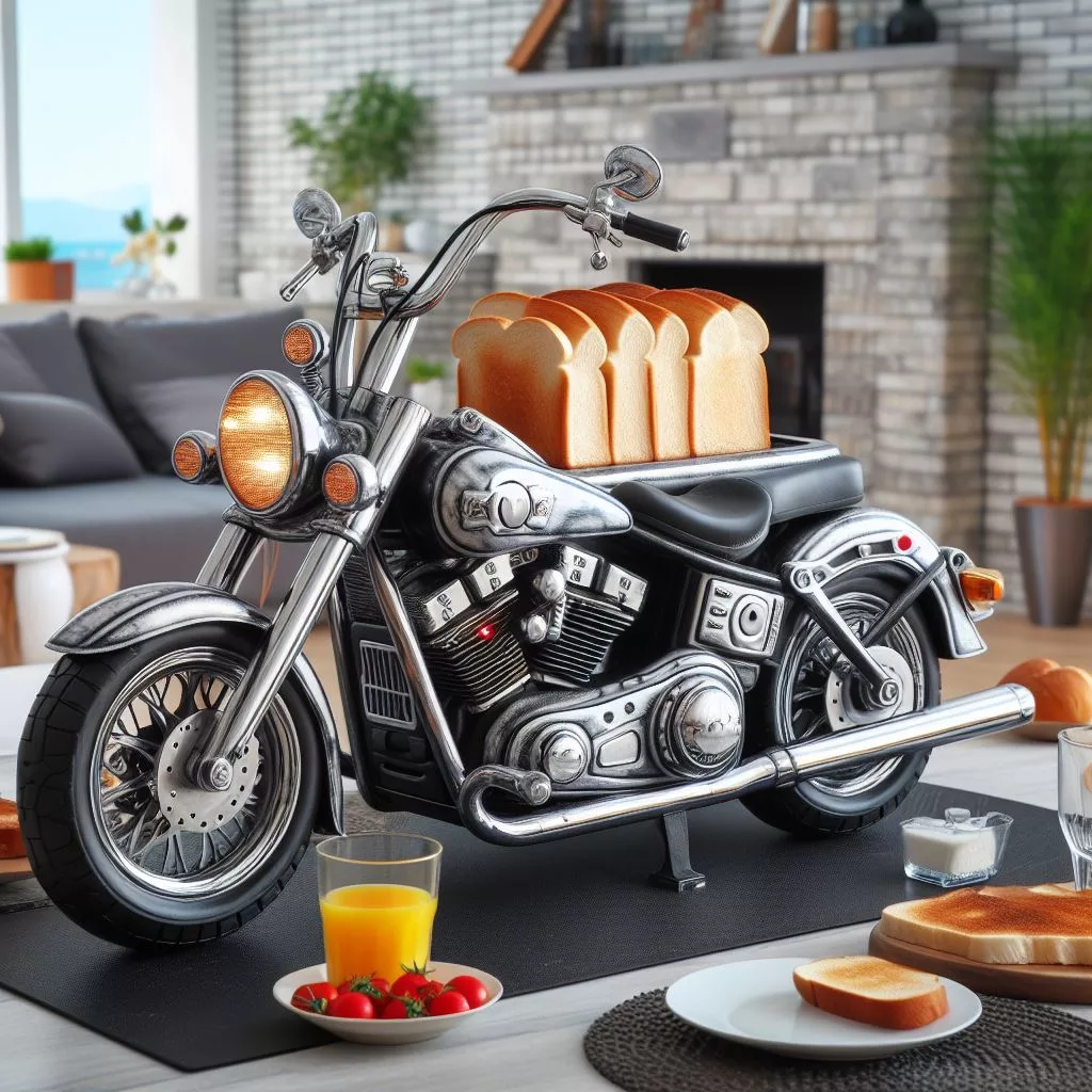 A Conversation Piece for Your Kitchen: The Harley-Davidson Shaped Appliance