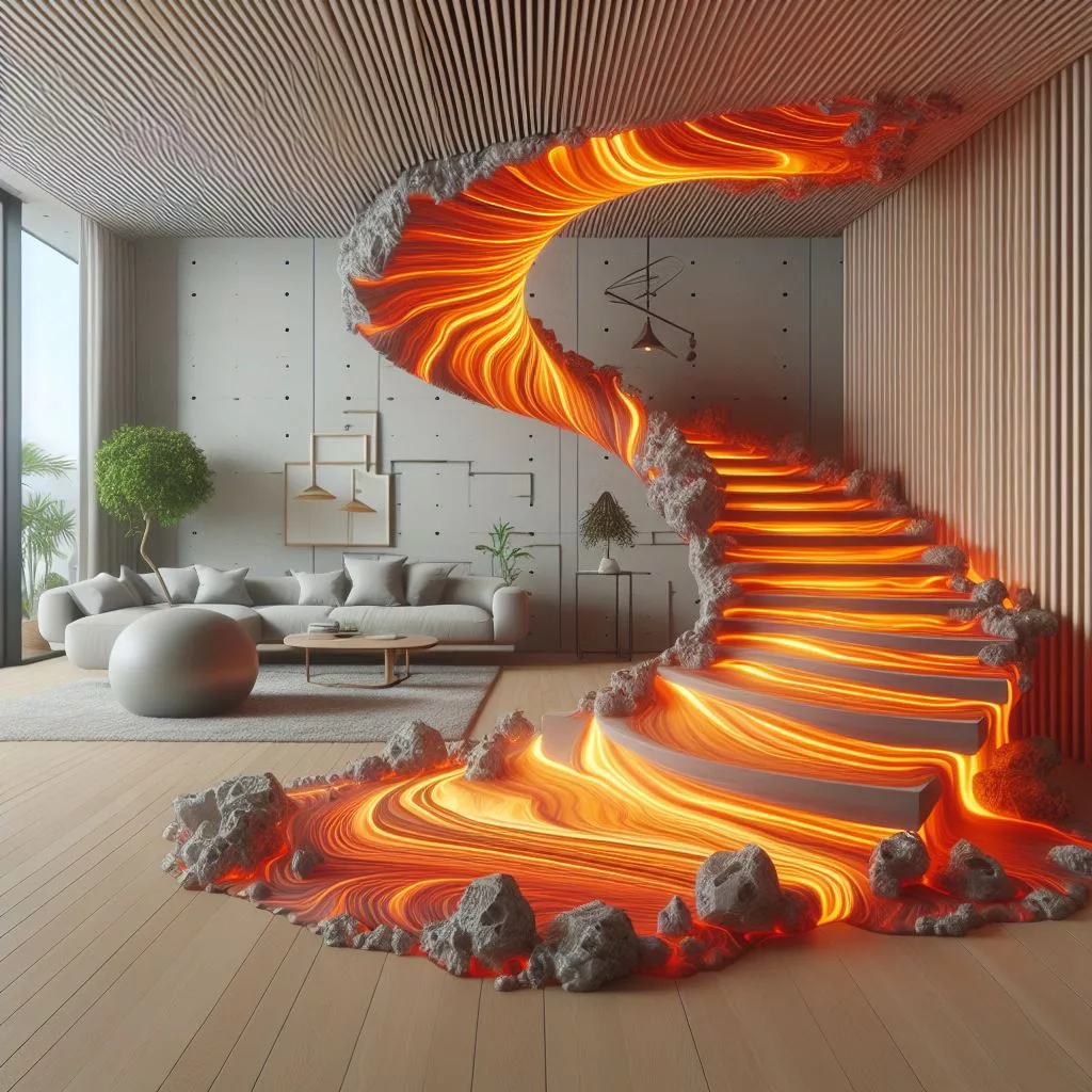 Tectonic Transformation: From Magma to Magnificent Staircase