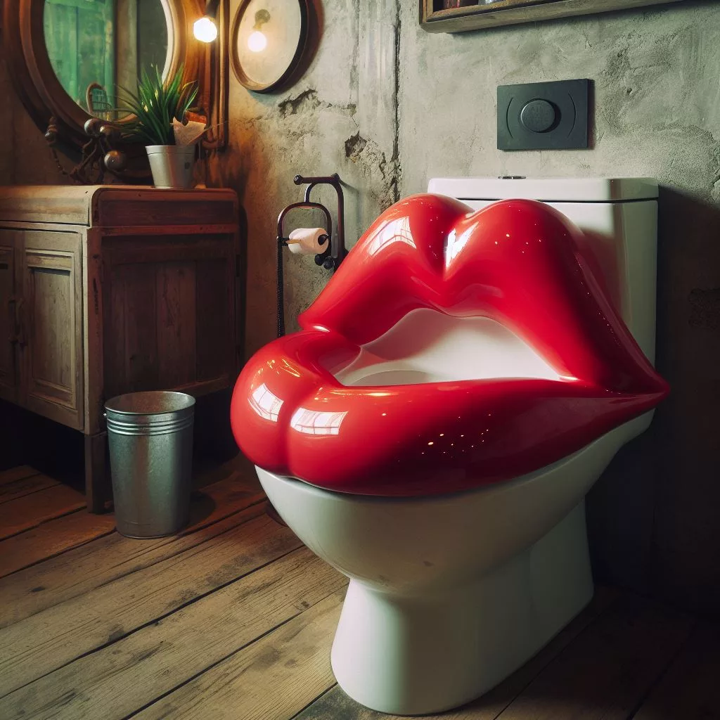 The Lip-Shaped Toilet: A Reflection of Changing Societal Norms and Hygiene Practices