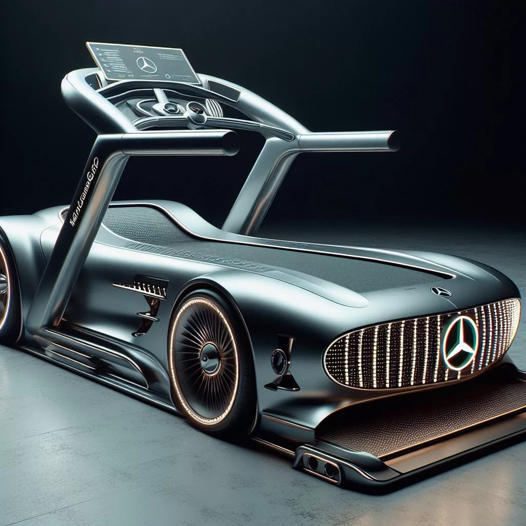 Innovation Redefined: The Mercedes-Inspired Treadmill