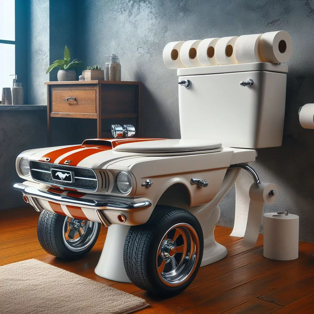 Design Masterpiece: Mustang Toilets as Artistic Expression