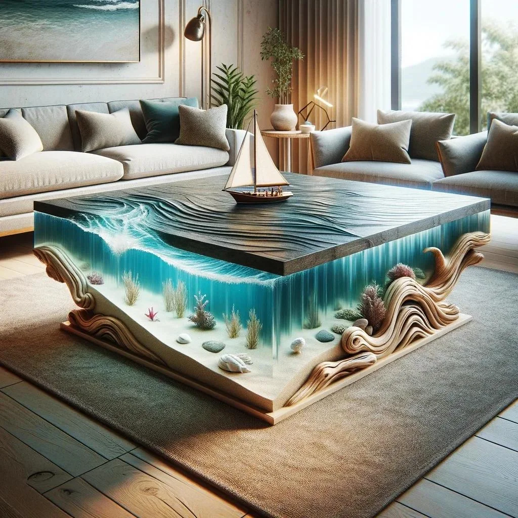 Discover the Beauty of Ocean Inspired Coffee Tables