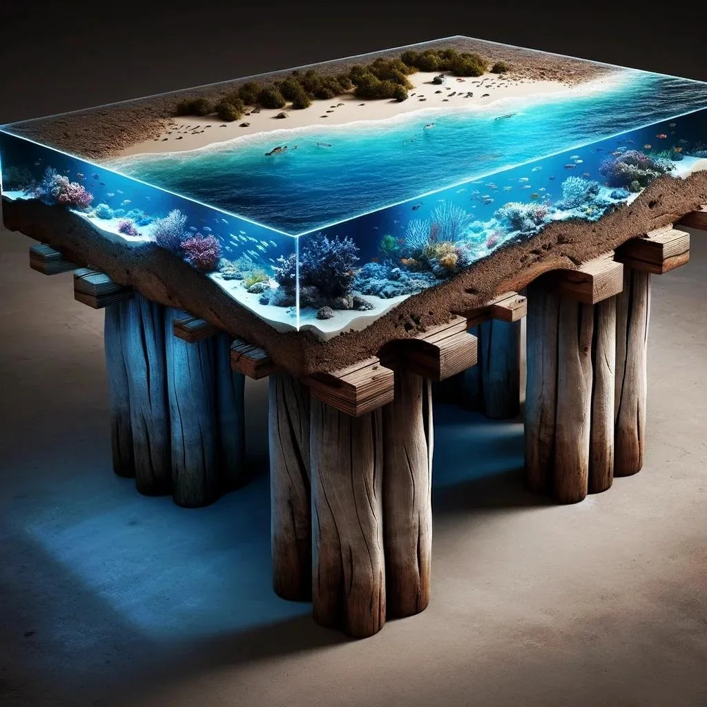 Ocean Inspired Coffee Tables: A Timeless Addition to Your Decor