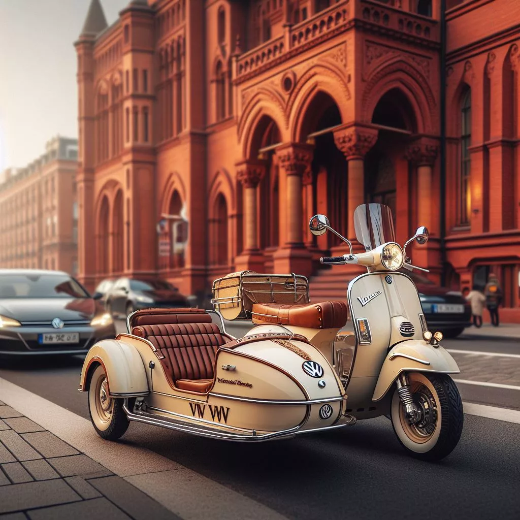 A Modern Twist on a Classic: Uncovering the Sidecar VW-Designed Scooter