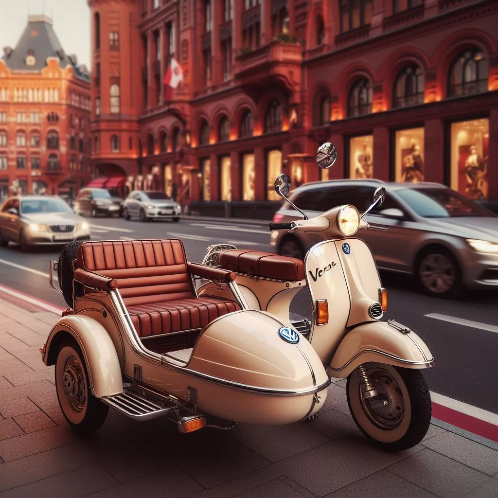 The Sidecar VW-Designed Scooter: A Testament to German Craftsmanship