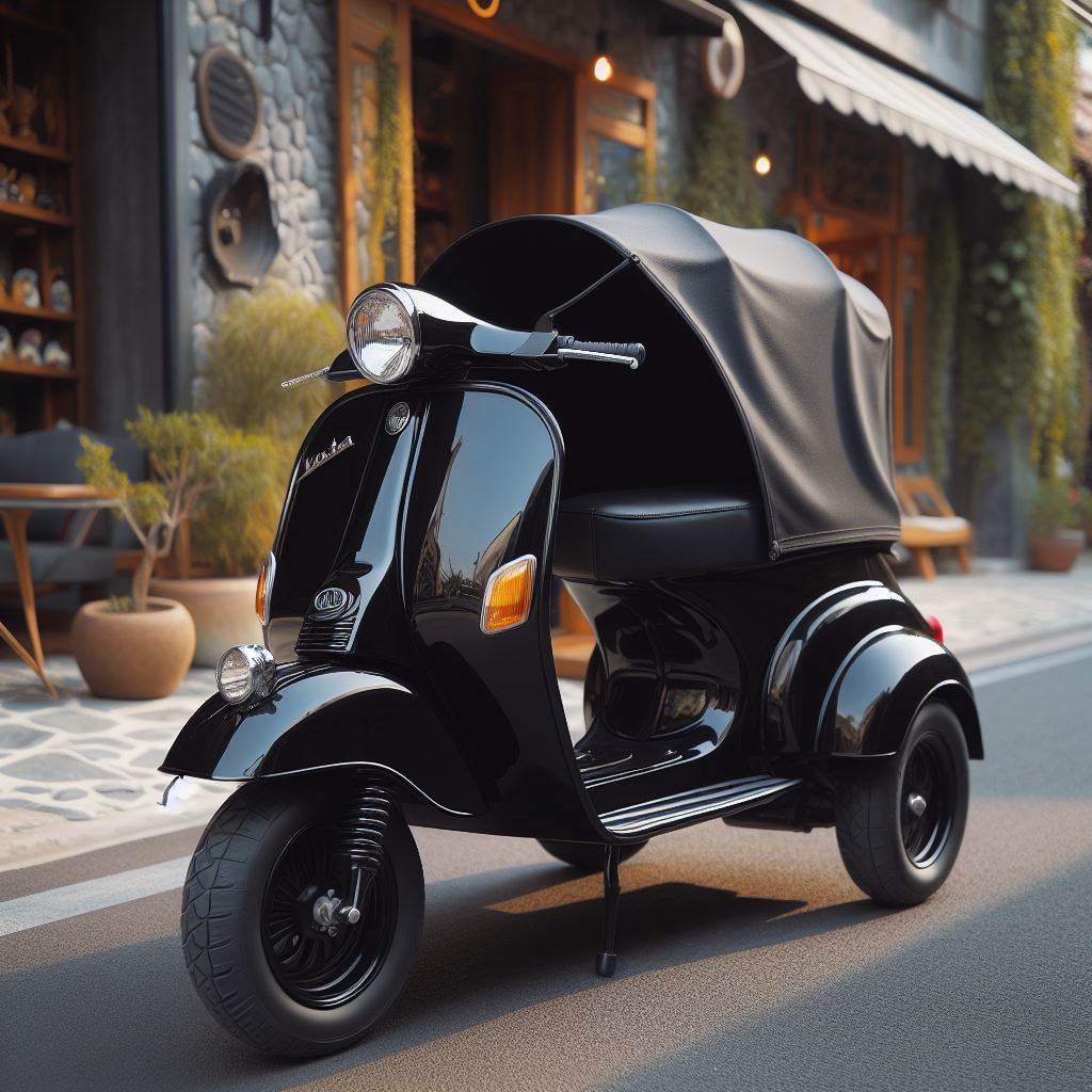 Three-Wheeled Vespa: A Timeless Icon