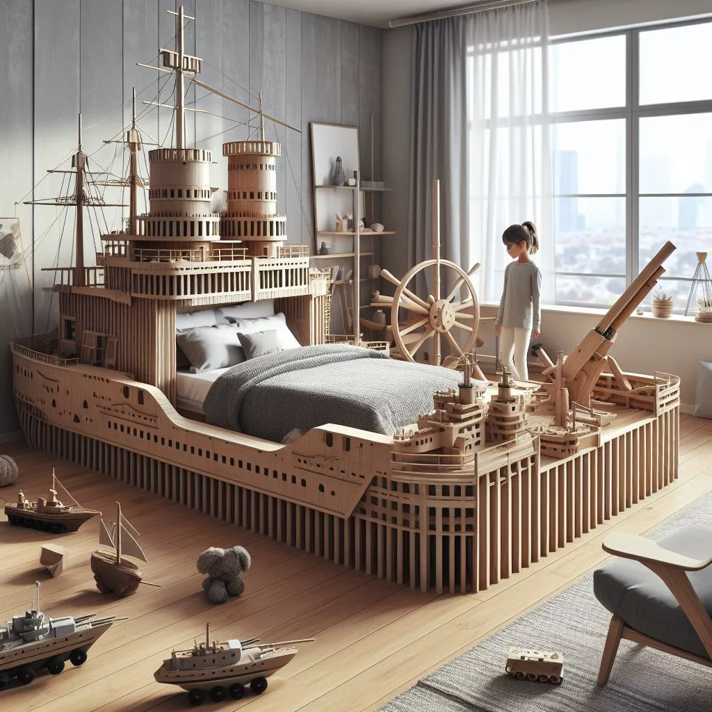 The Role of the War Ship Shaped Bed in Popular Culture