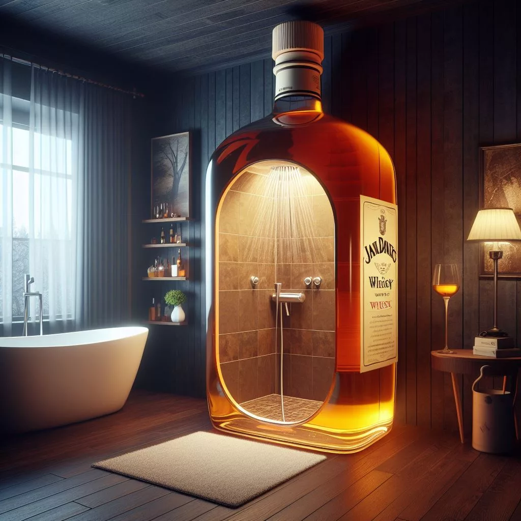 Whisky Wine Bottle-Shaped Design: A Unique Approach: