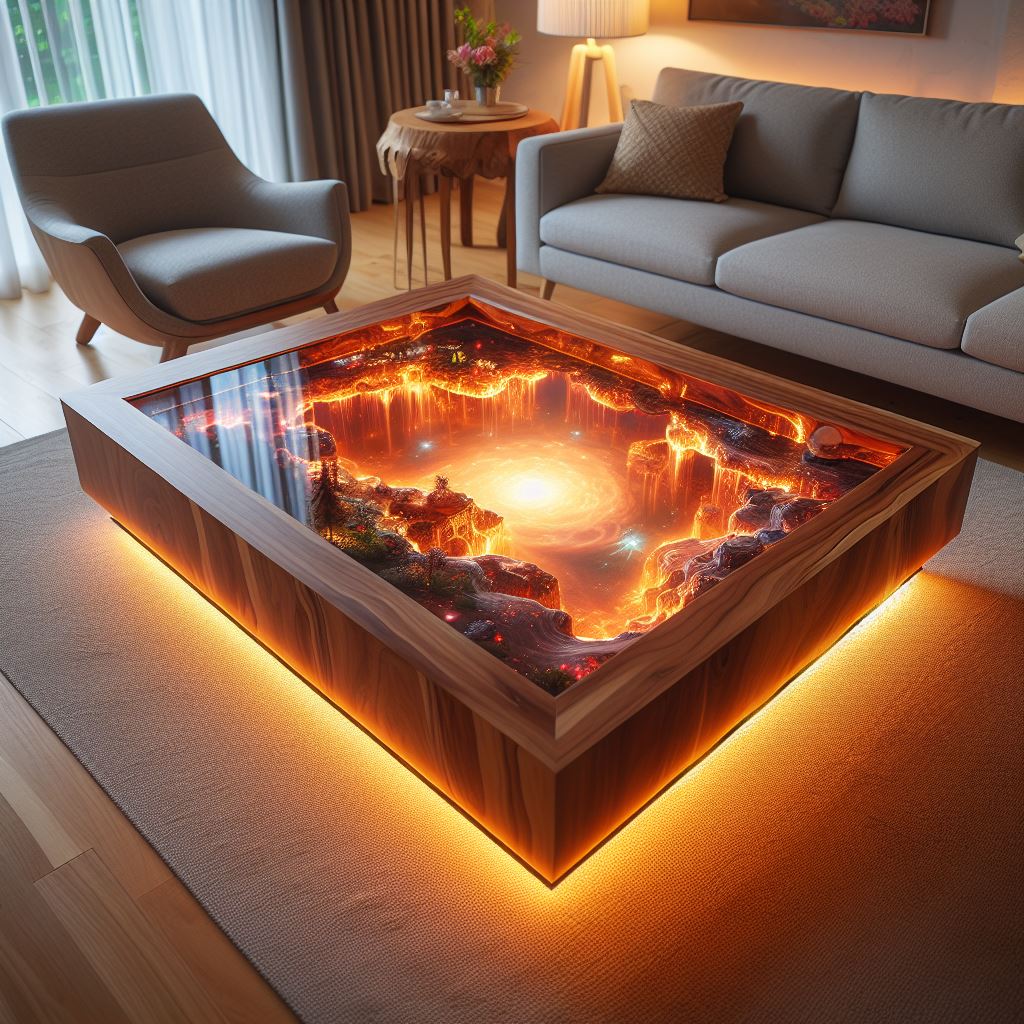 The Art of Wood and Epoxy Coffee Tables: A Guide to Creation and Design