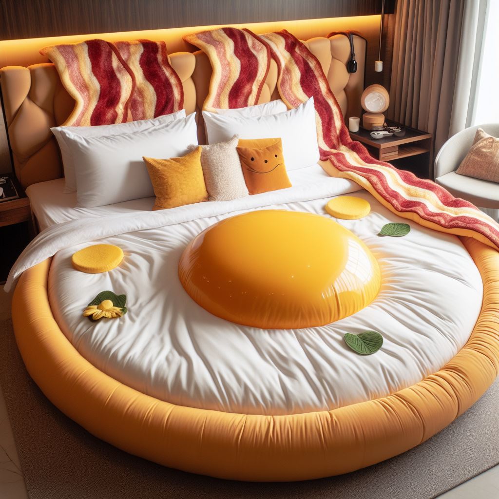 Indulge in Luxury: The Unparalleled Comfort of the Omelet Shaped Bed