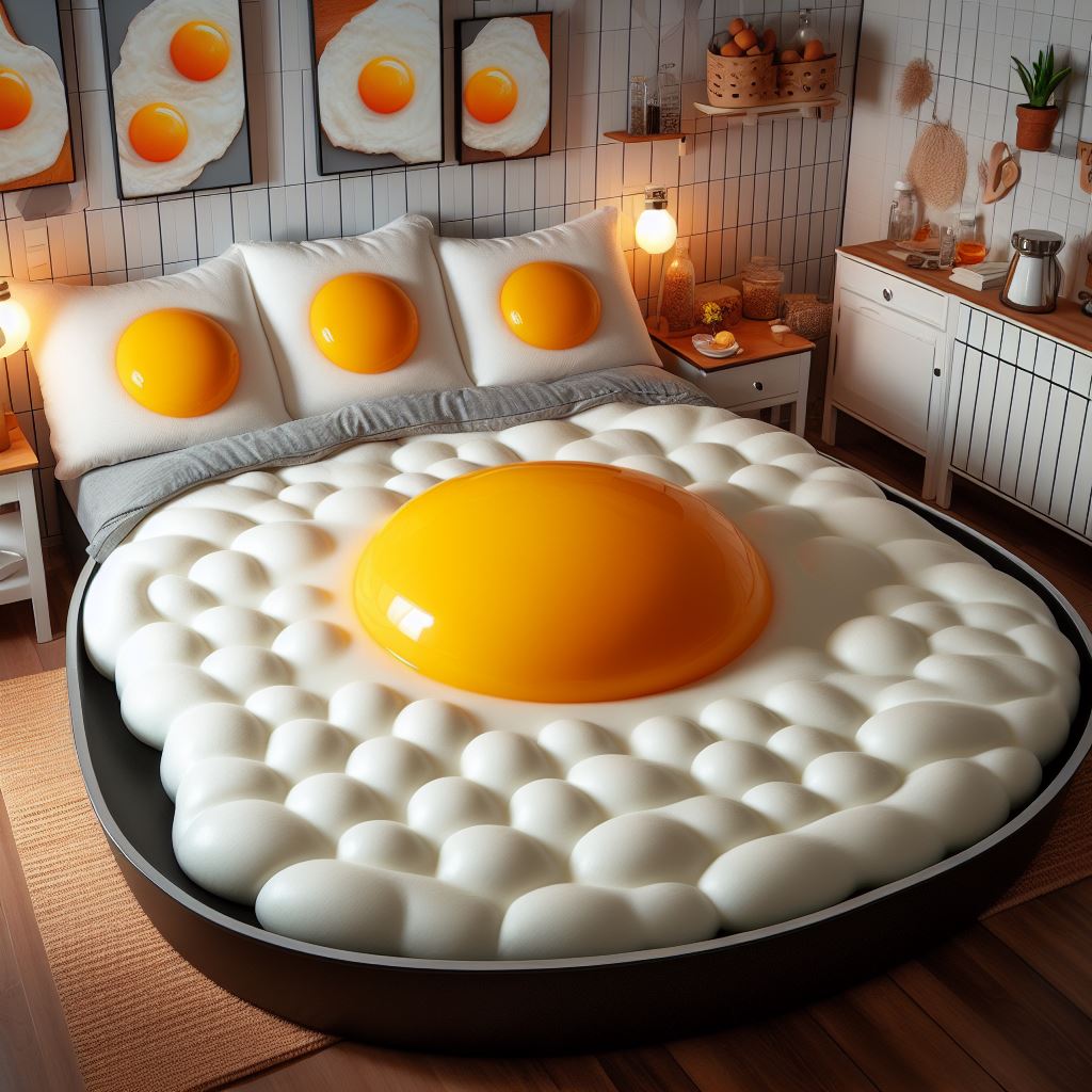 The Revolutionary Omelet Shaped Bed: Elevating Comfort and Style