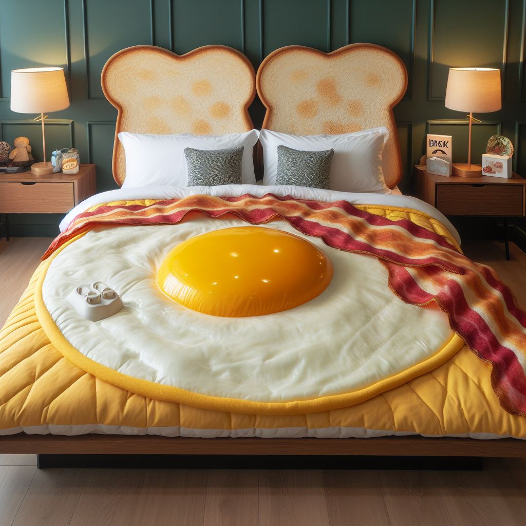 Rejuvenate and Restore: The Omelet Shaped Bed as a Sleep Oasis